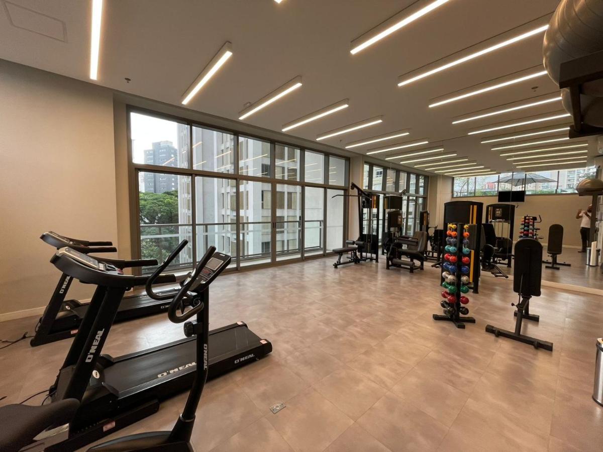 Apartamento Sky Poll 306 - Near Paulista Ave & Subways, Rooftop & Full Gym ! Short & Long Stay!