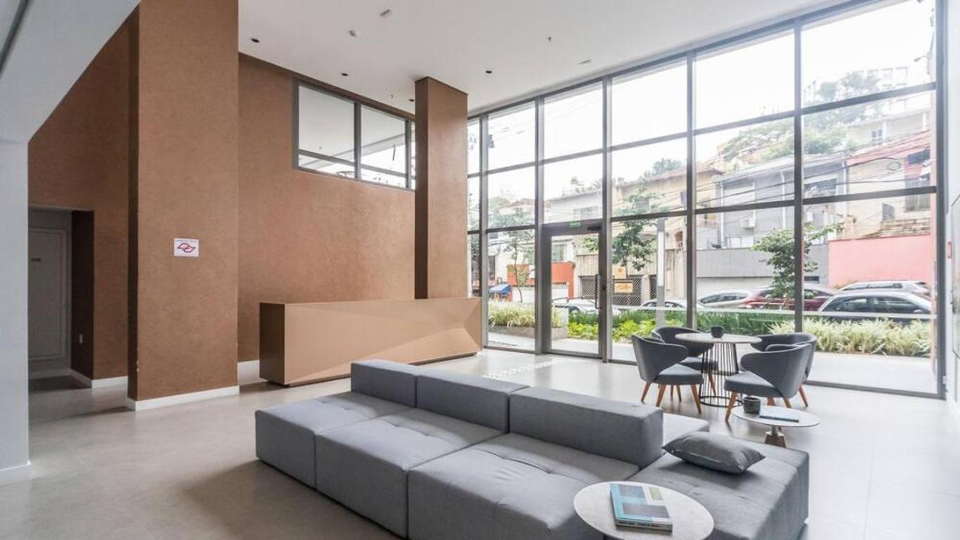 Apartamento Sky Poll 306 - Near Paulista Ave & Subways, Rooftop & Full Gym ! Short & Long Stay! São Paulo